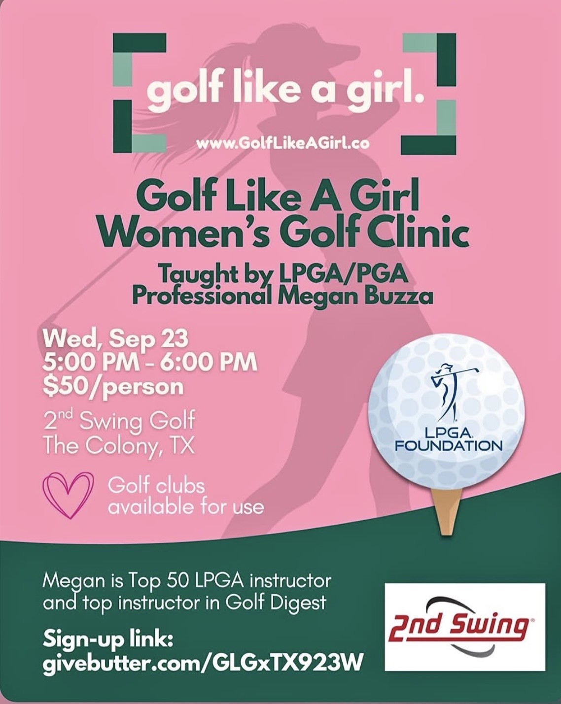 Golf Like A Girl Women's Golf Clinic